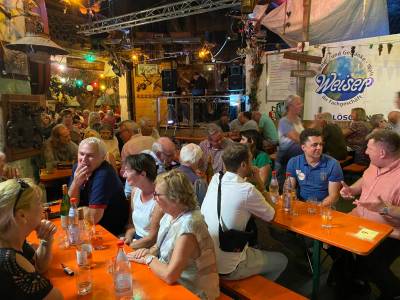 Vom Treffen der Mittelstndler auf dem Winzerfest in Bensheim (Bild-2)