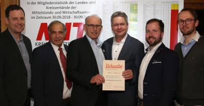 (v.l.n.r.) Michael Radtke, Feridun Bahadori, Werner Hartmenn, Matthias Wilkes, Dr. Alexander Bode, Dr. Stefan Griedheimer